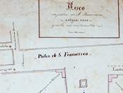 RISCO DE ALINHAMENTO DADO NO LARGO DO CAPIM, 1851