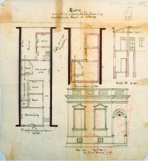 PROJETO NA RUA LIBERO BADARÓ, n. 31, 1896