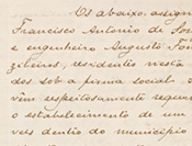 SOLICITAÇÃO DE CONCESSÃO PARA A EXPLORAÇÃO DE EMPRESA DE AUTOMÓVEIS, 1905 