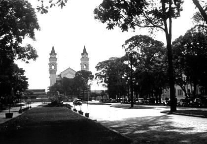 Praça Cel. Fernando prestes - décadas 1940-1950