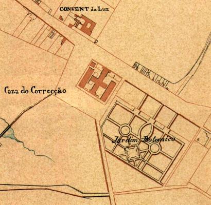 Mapa da Cidade de So Paulo e seus Subrbios, 1850