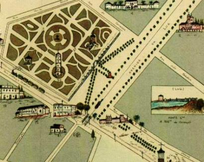 Mappa da capital da provncia de So Paulo, 1877, verso 1954