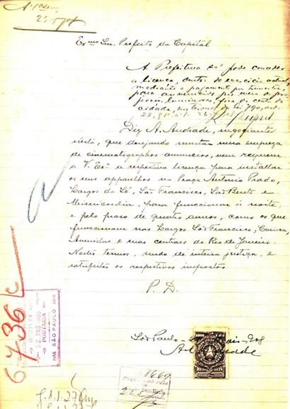 Cinematgrafos-anncios - 1908