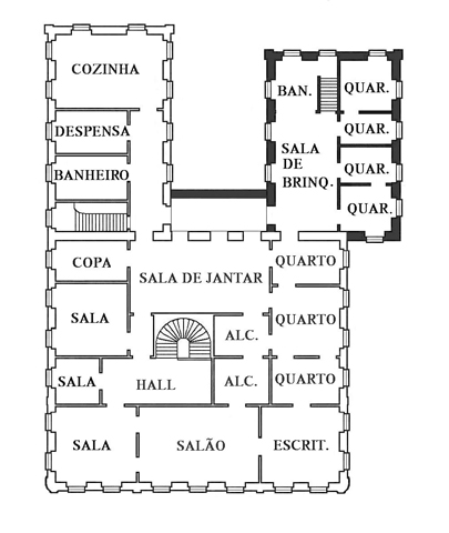 28-Palacete do 2 Baro de Piracicaba - Segundo andar
