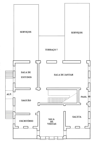 35-Casa de Augusto de Sousa Queirs-Primeiro andar