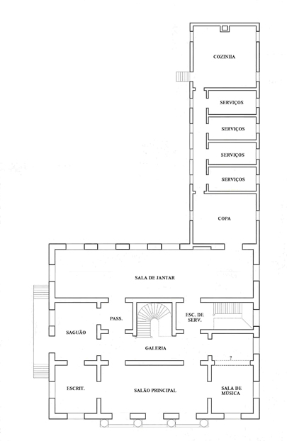 38-Casa de Rafael Aguiar Pais de Barros-Primeiro andar