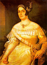 26-Retrato a óleo da Marquesa do Santos (1797-1867)