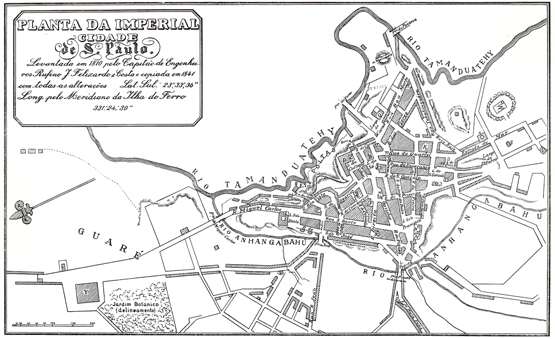 Planta da Imperial Cidade, 1810