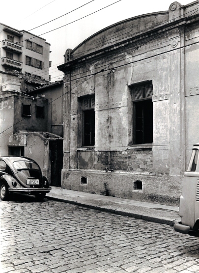 Detalhe de casa da Vila Economizadora, 1978