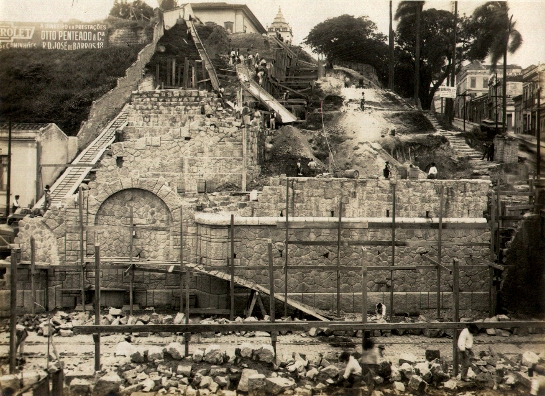 0076-Obras da Esplanada do Carmo, junto ao Parque Dom Pedro II. ca 1930