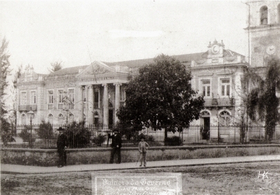 Palácio da Presidência, por volta de 1892.