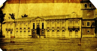 Palácio da Presidência, por volta de 1884.