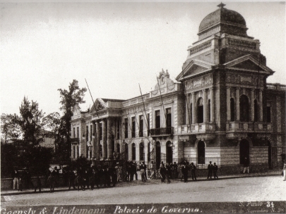 Palcio do Governo do Estado de So Paulo no incio do perodo Republicano.