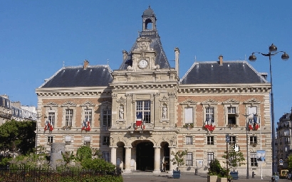 Mairie do XIXme arrondissement, 1876-1878