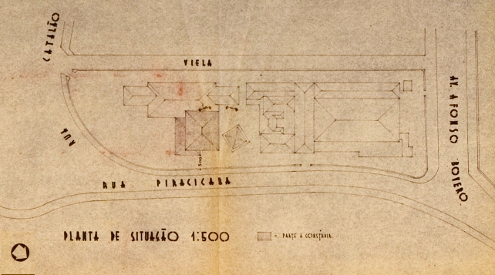 Localizao do estdio, 1949