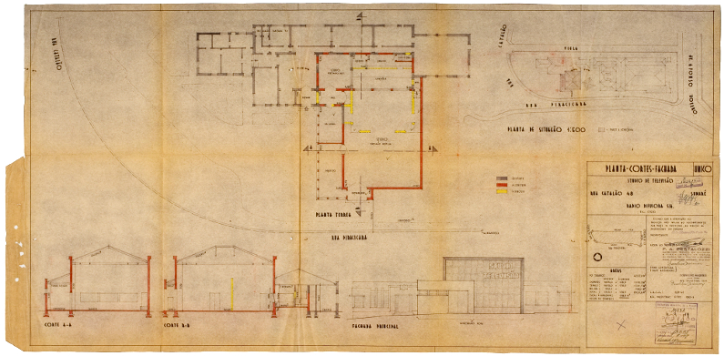 Projeto para estdio, 1949