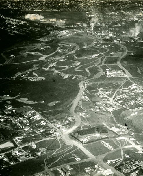 Sumar, vista area, 1930ca