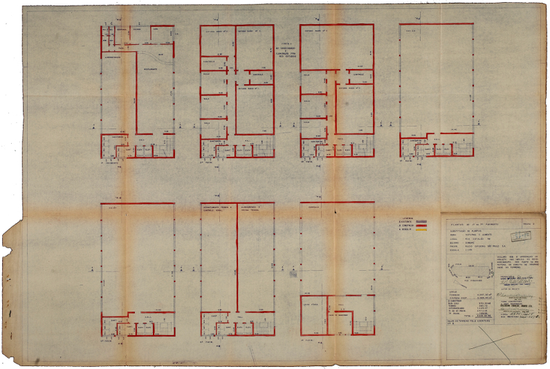 Pisos 1 a 7, Rdio Difusora, 1954