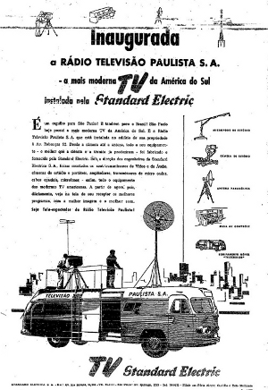 TV Paulista, 1952