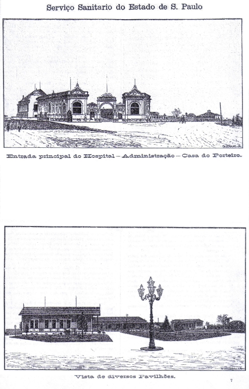 Hospital de Isolamento, 1900