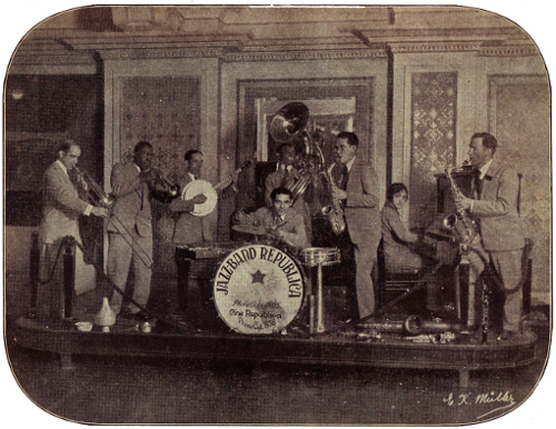 Cine Theatro Repblica - Jazz Band, dcada de 1920