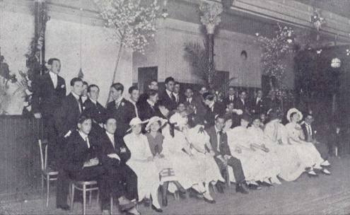 Skating Palace, baile do Ideal Club, 1916