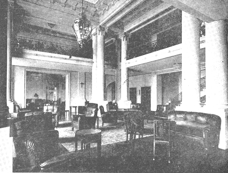 Esplanada Hotel - 1923 - hall