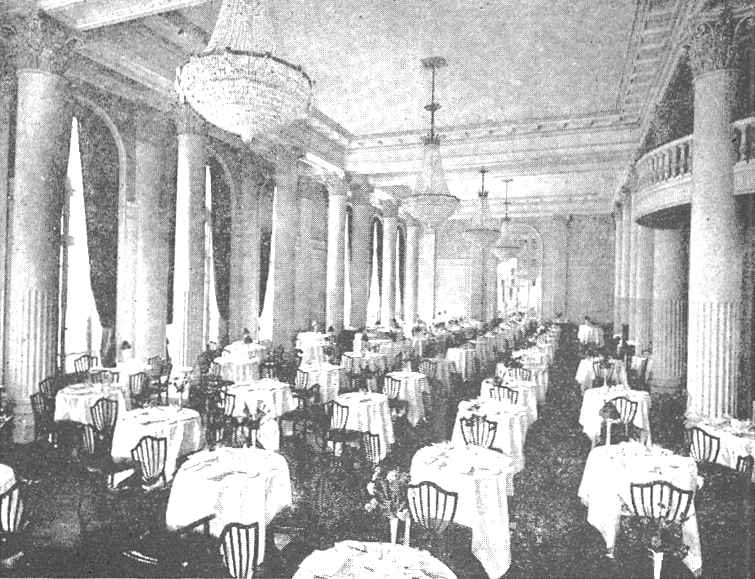 Esplanada Hotel - 1923 - salão de festas