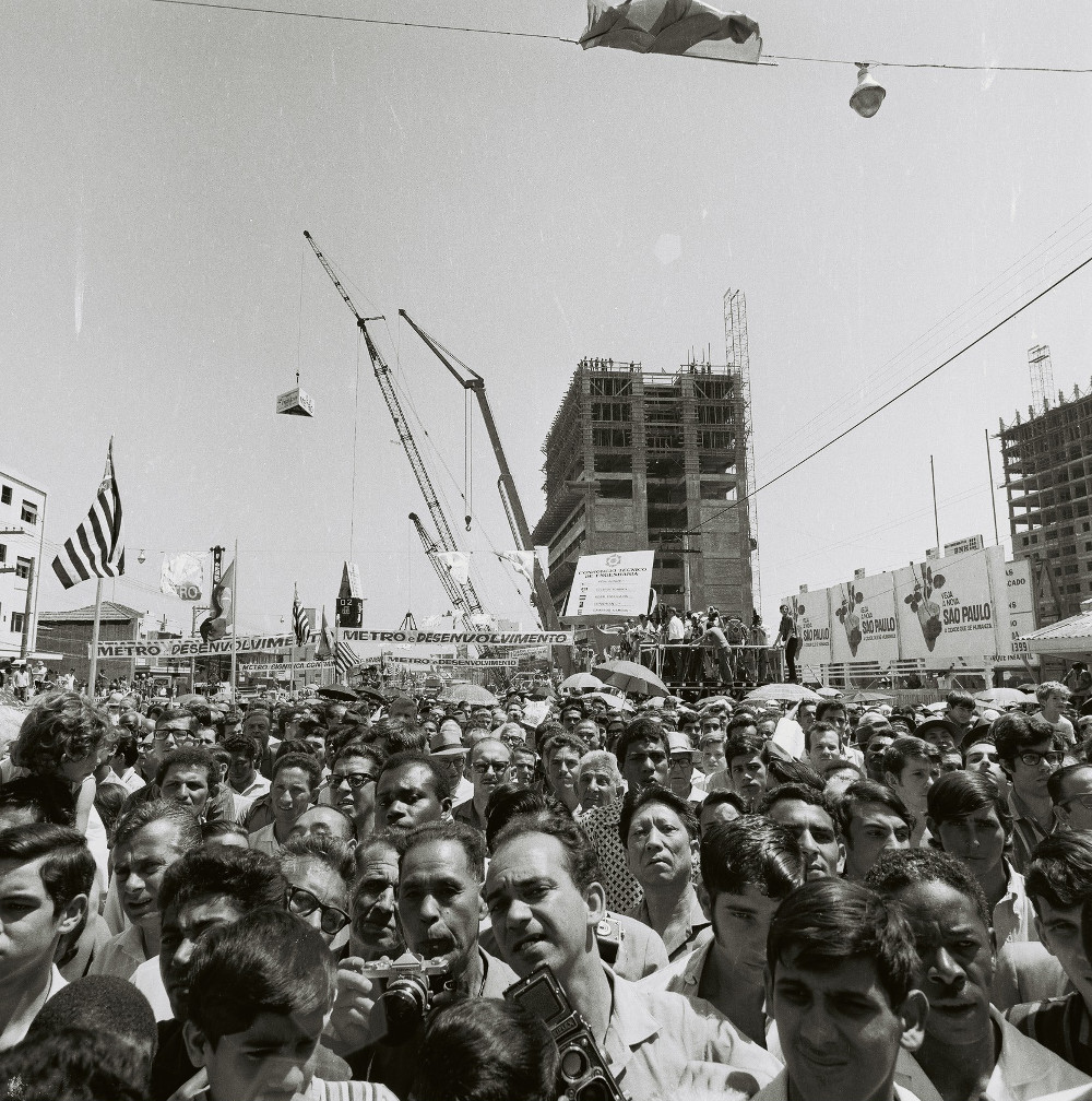 1968-Inaugurao das obras do Metr