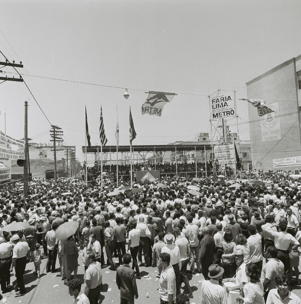 1968-Inaugurao das obras do Metr