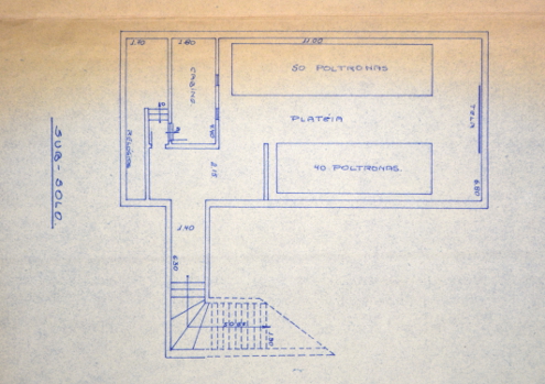 AHSP-Cine Belas Artes - Sala Mrio de Andrade 1976