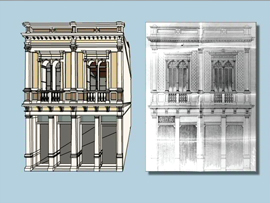 foto 03 - edificio - face leste - comparativo